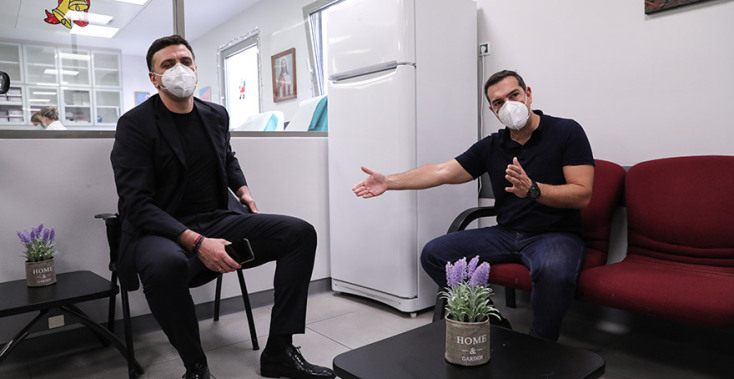 ΕΜΒΟΛΙΑΣΜΟΣ ΚΑΤΑ ΤΟΥ ΚΟΡΟΝΟΪΟΥ ΤΟΥ ΠΡΟΕΔΡΟΥ ΤΟΥ ΣΥΡΙΖΑ ΑΛ. ΤΣΙΠΡΑ ΣΤΟ ΝΟΣΟΚΟΜΕΙΟ ΕΥΑΓΓΕΛΙΣΜΟΣ