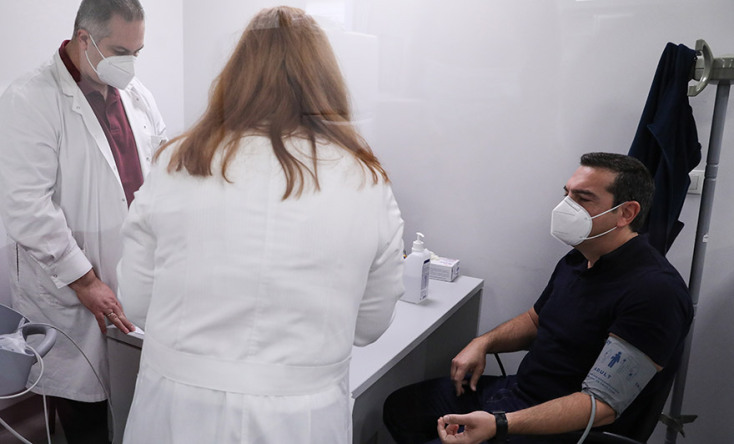  ΕΜΒΟΛΙΑΣΜΟΣ ΚΑΤΑ ΤΟΥ ΚΟΡΟΝΟΪΟΥ ΤΟΥ ΠΡΟΕΔΡΟΥ ΤΟΥ ΣΥΡΙΖΑ ΑΛ. ΤΣΙΠΡΑ ΣΤΟ ΝΟΣΟΚΟΜΕΙΟ ΕΥΑΓΓΕΛΙΣΜΟΣ