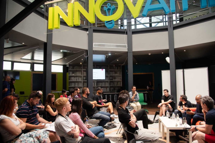 Φωτογραφία από workshop Athens Music Week. 