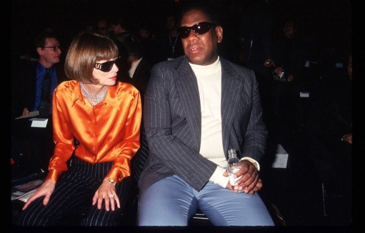 Anna Wintour και Andre Leon Talley