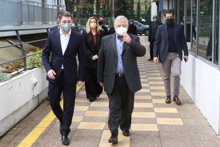 Στο Χαμόγελο του Παιδιού ο Νίκος Ανδρουλάκης