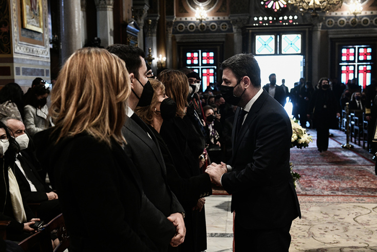 Ο πρόεδρος του ΚΙΝΑΛ-ΠΑΣΟΚ Νίκος Ανδρουλάκης