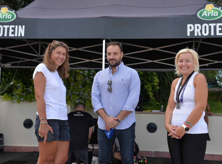 Το Arla PROTEIN χορηγός στο #SpetsathlonGoesToLoutraki