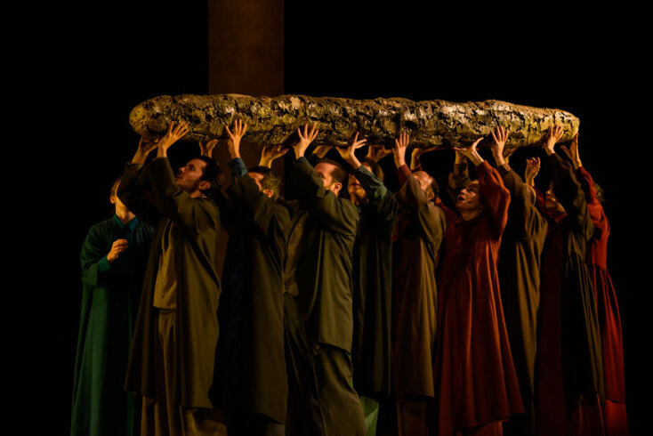 Θάνος Παπακωνσταντίνου  «Η Αποκάλυψη», Στέγη Ιδρύματος Ωνάση © Elina Giounanli for Onassis Stegi