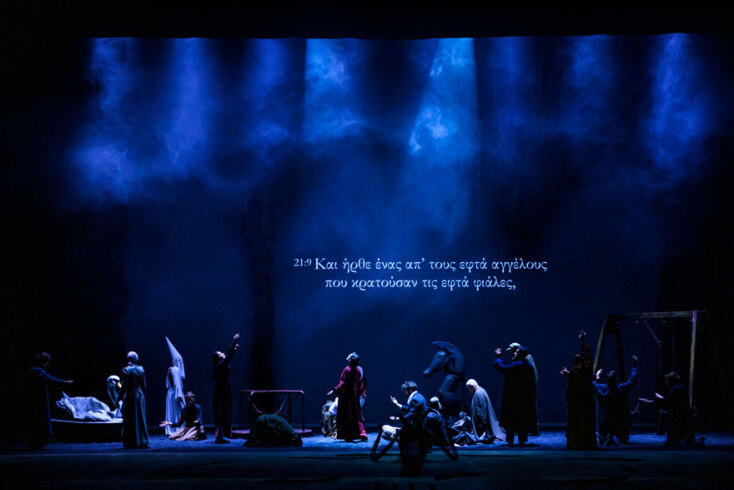 Θάνος Παπακωνσταντίνου  «Η Αποκάλυψη», Στέγη Ιδρύματος Ωνάση © Elina Giounanli for Onassis Stegi