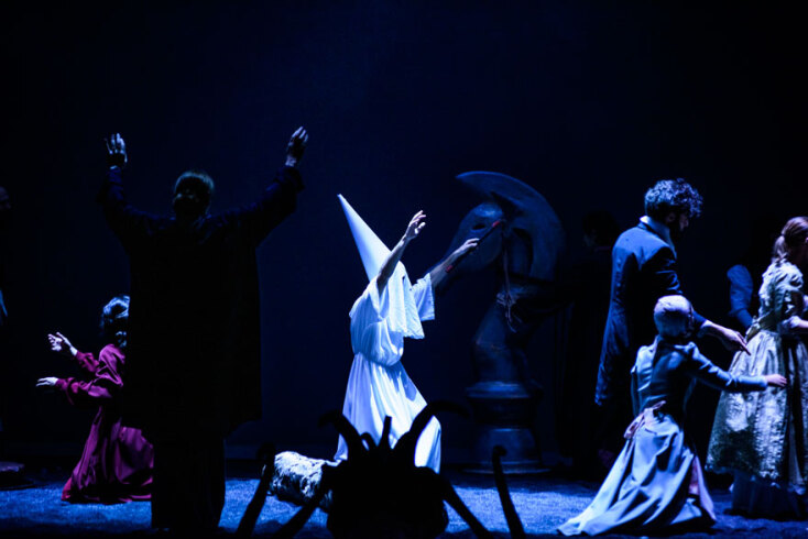 Θάνος Παπακωνσταντίνου  «Η Αποκάλυψη», Στέγη Ιδρύματος Ωνάση © Elina Giounanli for Onassis Stegi