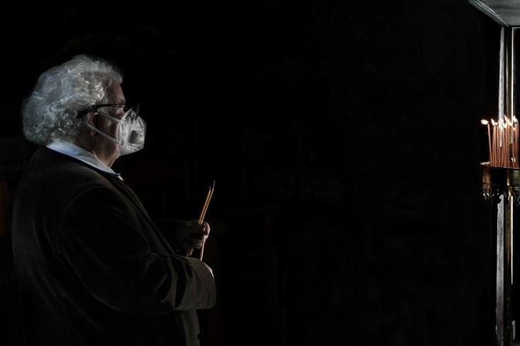 Ακολουθία της Αποκαθήλωσης στην Ιερά Μονή Πεντέλης