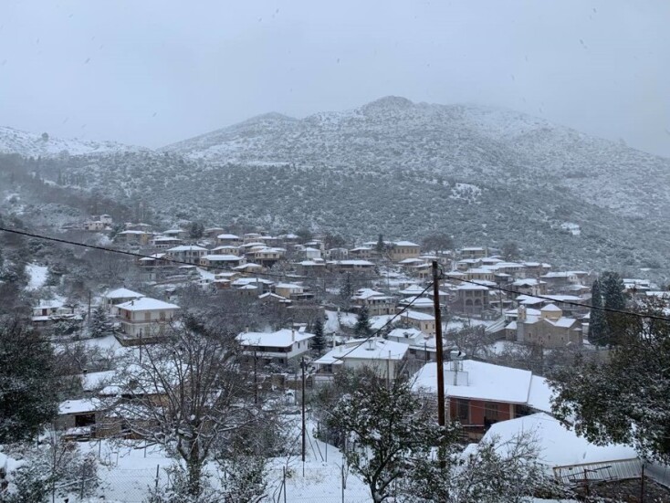 Χιόνια στην Αργολίδα
