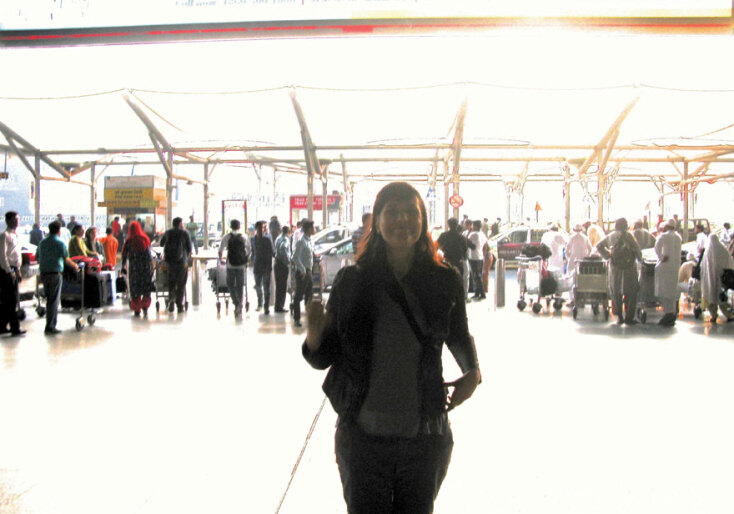 Έλενα Πέγκα, Αθήνα-Δελχί