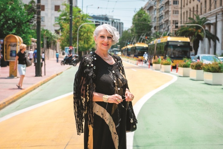 Η Άρτεμις Σκουμπουρδή. 