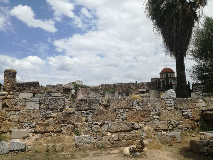 Τμήμα του Θεμιστόκλειου τοίχους