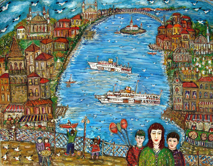 Benim İstanbulum - My Istanbul, 2010, TÜYB - Oil on Canvas