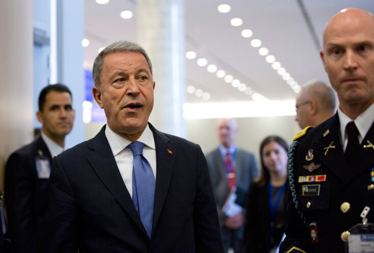 Ο υπουργός Άμυνας της Τουρκίας Χουλουσί Ακάρ