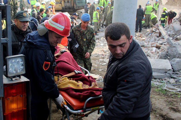 Σεισμός στην Αλβανία