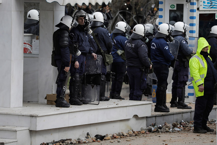 Δυνάμεις της ΕΛΑΣ στη μεθόριο του Έβρου 