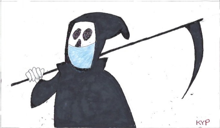 Ο ΚΥΡ σχολιάζει την επικαιρότητα με μια γελοιογραφία, Τετάρτη 8 Απριλίου 2020