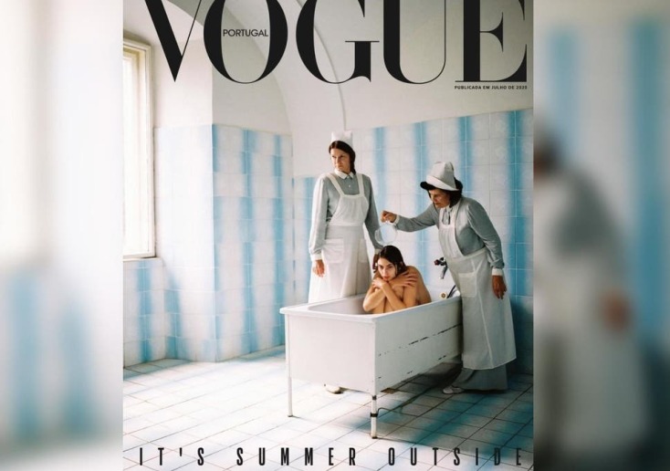 Το εξώφυλλο της πορτογαλικής Vogue για την ψυχική υγεία 