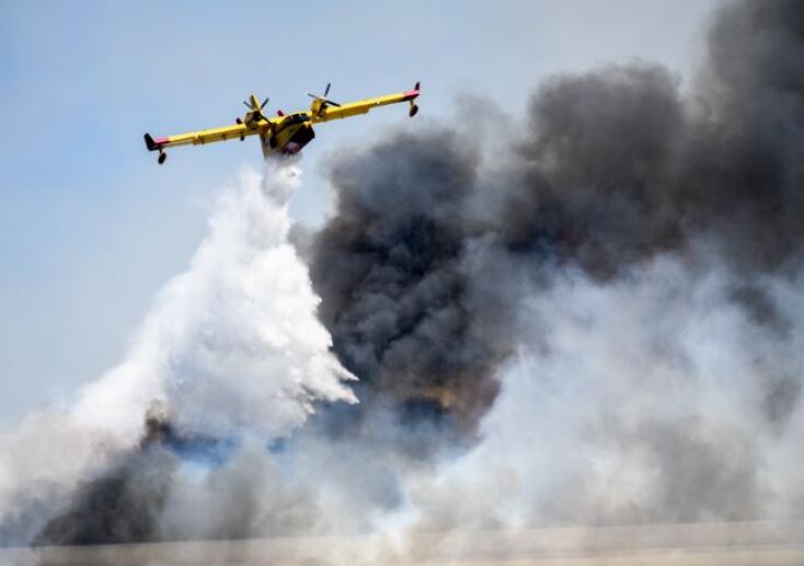 Φωτιά στις Κεχριές 