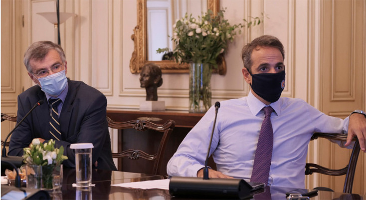 Σωτήρης Τσιόδρας - Κυριάκος Μητσοτάκης 