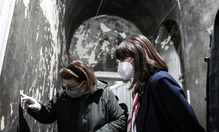 ΕΠΙΣΚΕΨΗ ΤΗΣ ΠΡΟΕΔΡΟΥ ΤΗΣ ΔΗΜΟΚΡΑΤΙΑΣ ΚΑΤΕΡΙΝΑΣ ΣΑΚΕΛΛΑΡΟΠΟΥΛΟΥ ΣΤΟ ΚΤΗΜΑ ΤΑΤΟΪΟΥ 