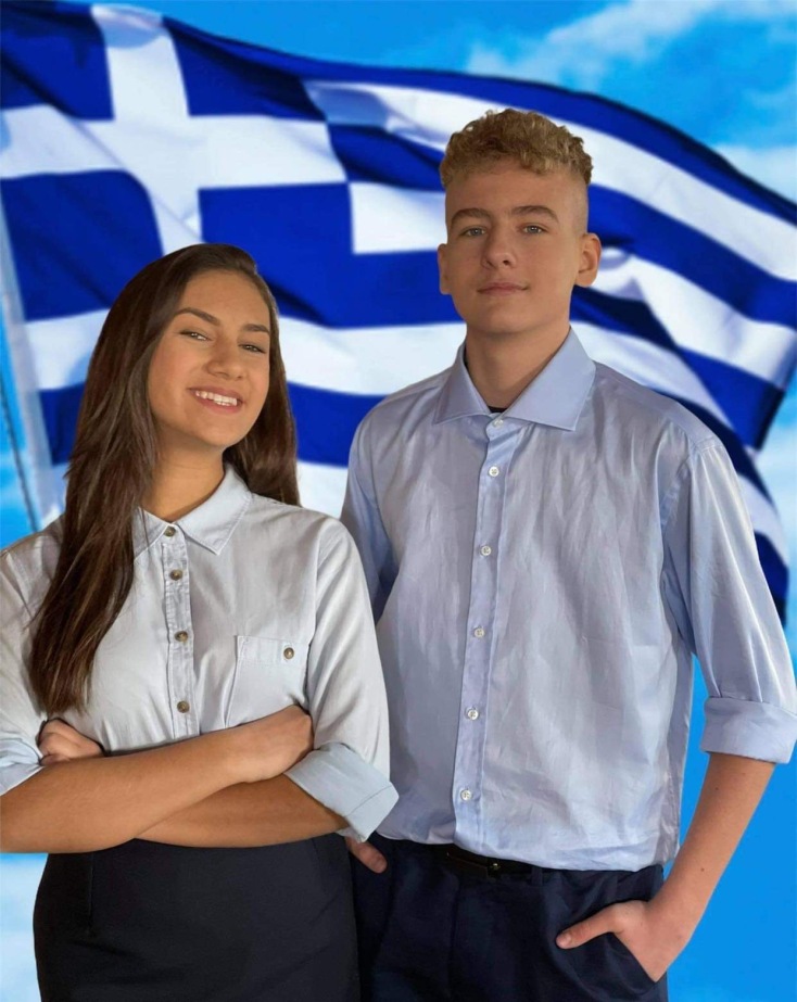 Οι δύο μαθητές που μετέφεραν τον Εθνικό Ύμνο στη Νοηματική Γλώσσα