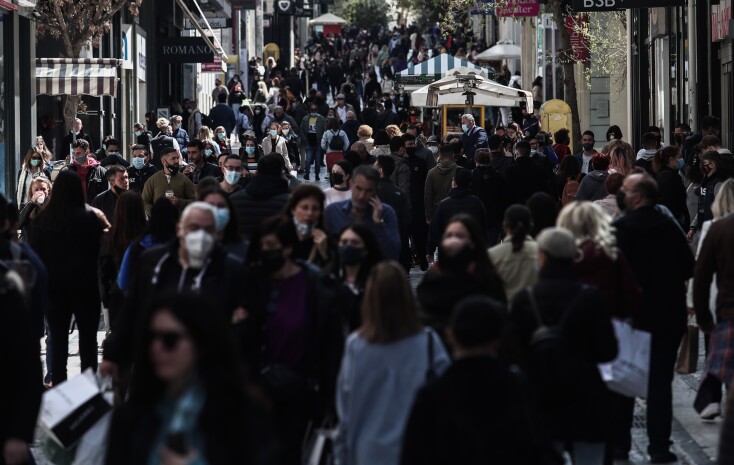 Στιγμιότυπο στην οδό Ερμού