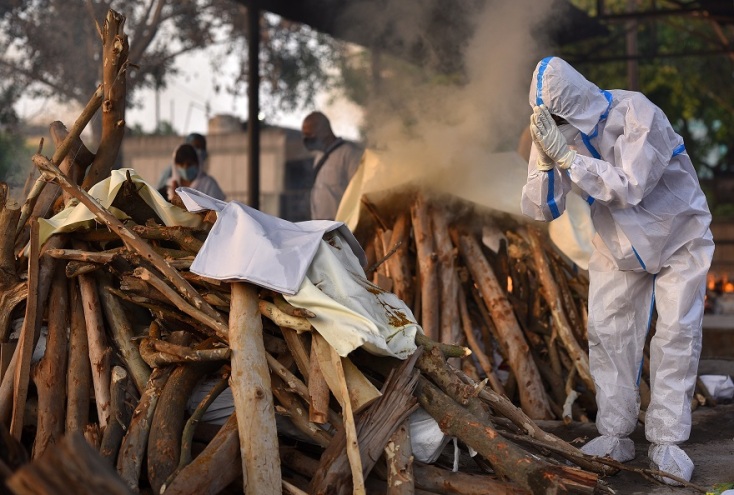 Ινδία- Νεκροί από τον κορωνοϊό