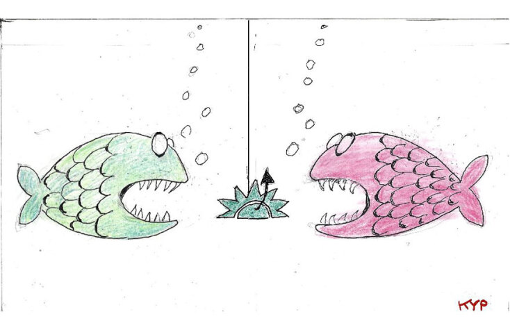 Η γελοιογραφία του ΚΥΡ για την άνοδο του ΠΑΣΟΚ / ΚΙΝΑΛ