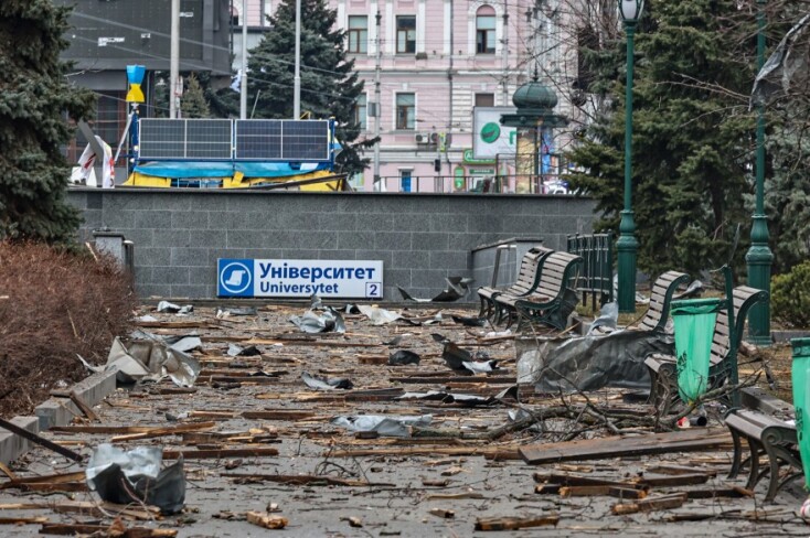 Βομβαρδισμοί στο Χάρκοβο