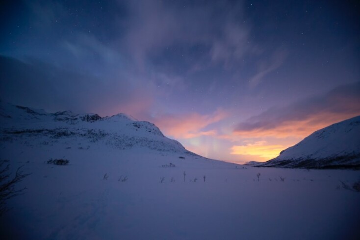 Χιονισμένο τοπίο στην Αρκτική©Unsplash