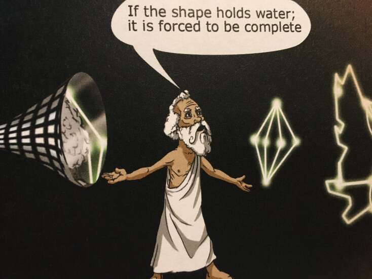 Κόμικ με τον Αρχιμήδη 