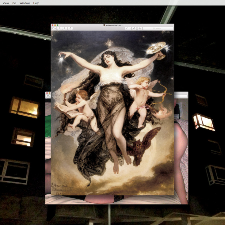 Το εξώφυλλο του νέου άλμπουμ των Arab Strap "As Days Get Dark"