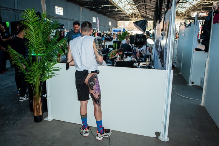 Στιγμιότυπο από το 5ο Athens Tattoo Expo.