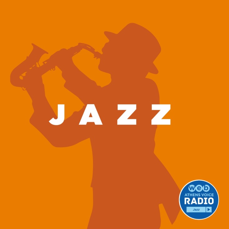 Φιγούρα μουσικού που παίζει σαξόφωνο - Εικόνα για το νέο web jazz ραδιόφωνο του Athens Voice 102.5