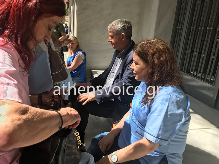 Η καθαρίστρια του Δρομοκαΐτειου που λιποθύμησε