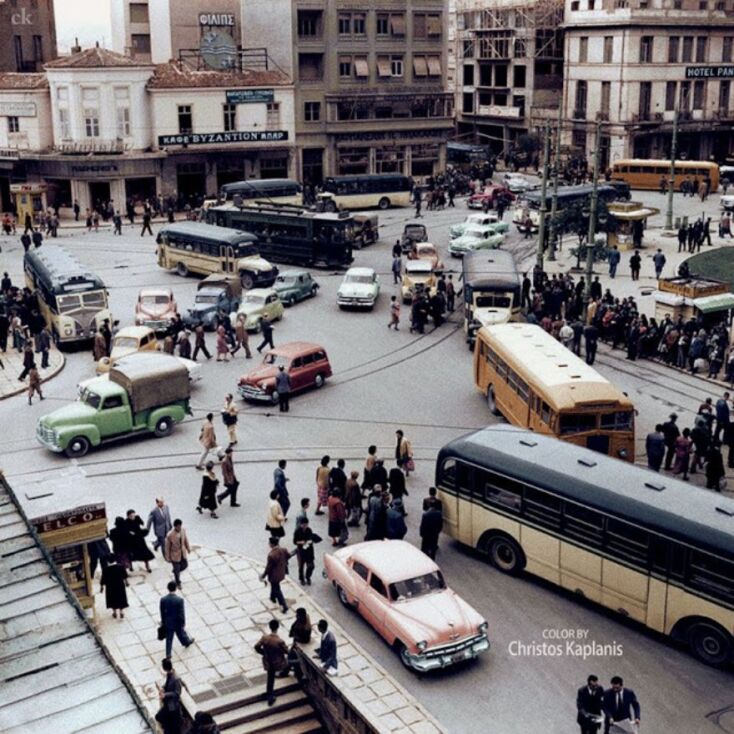Πλατεία Ομονοίας το 1955