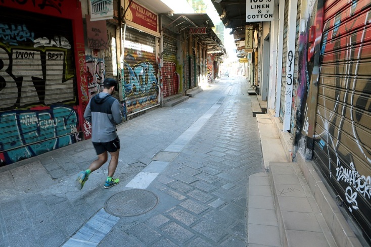 Κλειστά όλα τα μαγαζιά στο κέντρο