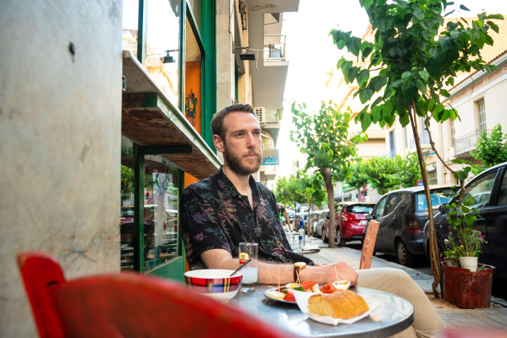 «Όταν ακούστηκε το όνομά μου από την Κλαιρ Ντενί σηκώθηκα νομίζοντας ότι ζω σε όνειρο, δεν καταλάβαινα τι γινόταν, τα έκανα όλα πολύ μηχανικά», © Θανάσης Καρατζάς