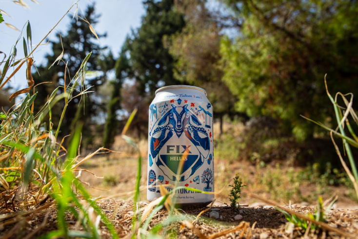 Μπύρα Fix κουτάκι, κατσίκι