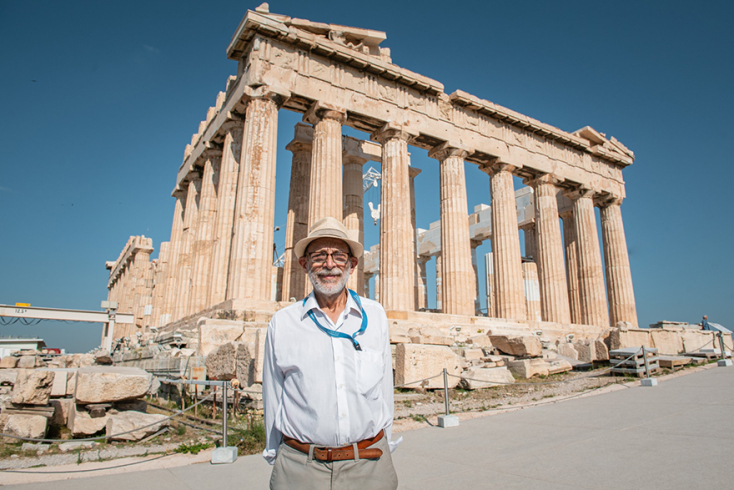 Ο Μανόλης Κορρές βρέθηκε μαζί με την Παραολυμπιακή Ομάδα, στην Ακρόπολη