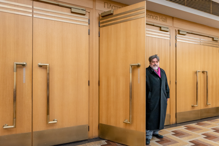 Ο μουσικοσυνθέτης Δημήτρης Παπαδημητρίου  © Θανάσης Καρατζάς