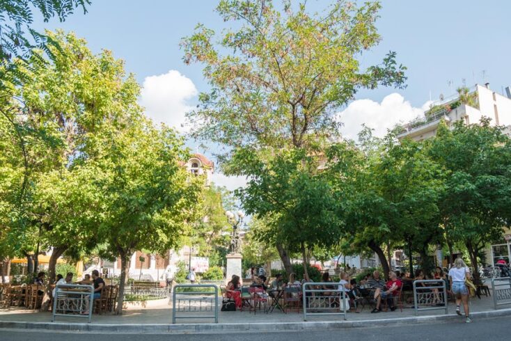 Πλατεία Αγίου Γεωργίου, Κυψέλη