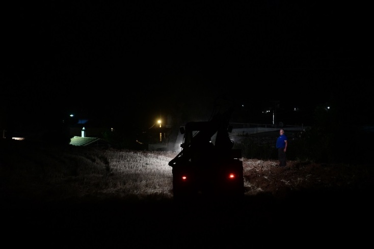 Πύρινο μέτωπο στις Αφίδνες