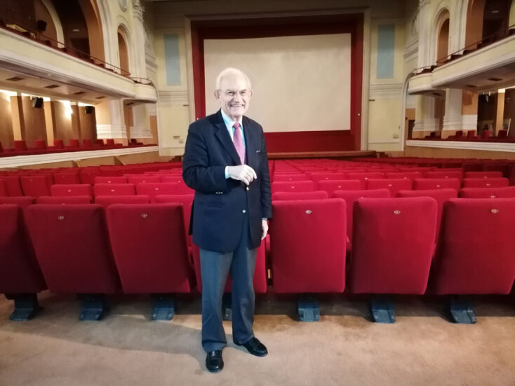 Ο Πρόεδρος του Μουσείου της Πόλης των Αθηνών-Ιδρύματος Βούρου-Ευταξία, κος Αντώνης Βογιατζής