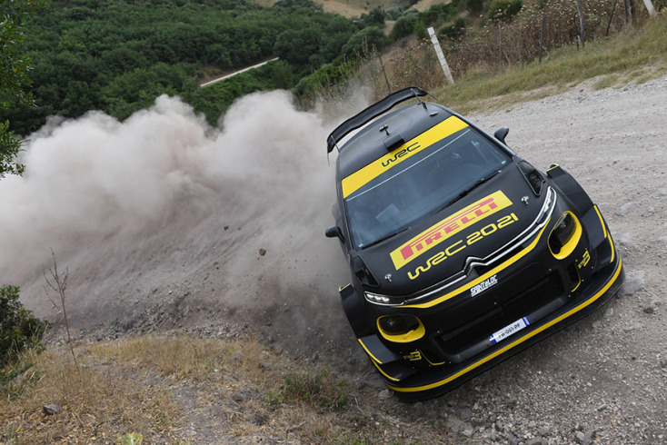 WRC Δοκιμές Pirelli