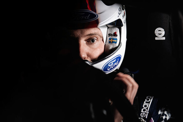 Ο Gus Greensmith στο Ράλι Σουηδίας 2022