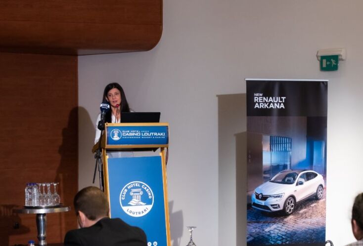 Η κα Ντένη Θεοχαράκη, Αντιπρόεδρος και Αναπληρώτρια Διευθύνουσα Σύμβουλος της Τeoren Motors εισαγωγικής εταιρείας στη χώρα μας των Renault