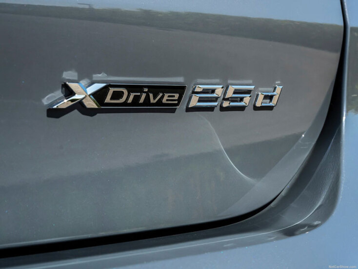 Λεπτομέρεια από πορτ μπαγκάζ αυτοκινήτου BMW