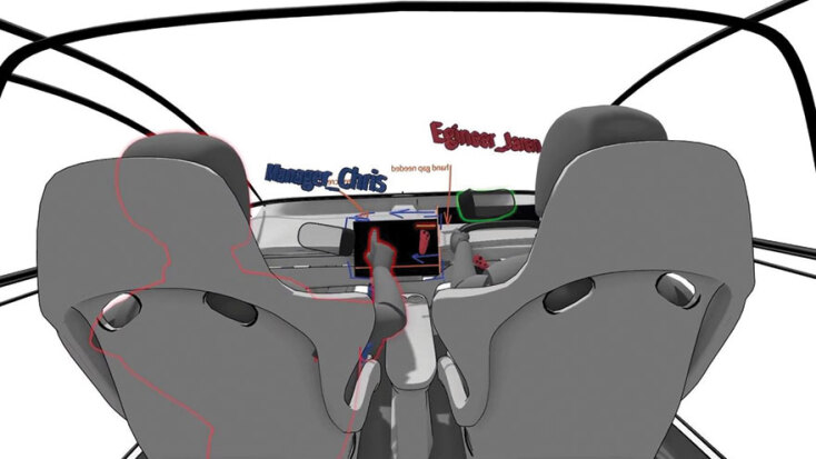 Γραφικό με καθίσματα αυτοκινήτου