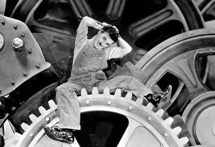 «Modern Times» του Τσάρλι Τσάπλιν
